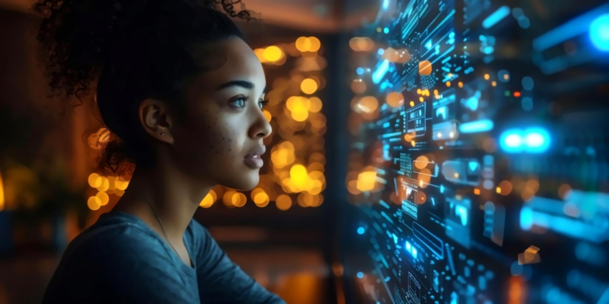 Mobile testing professional analyzing app performance on multiple devices